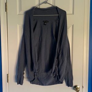 INC International Concepts Gray Cardigan